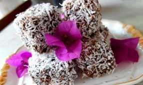 Raw Lamingtons Flowers