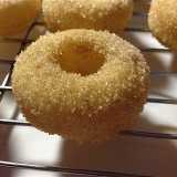 Baked cinnamon sugar doughnut