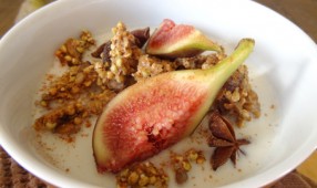 Apricot Fig Ginger Buckwheat Crunchies
