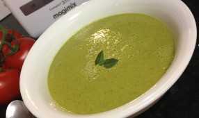 Green Sprout Gazpacho Garnish