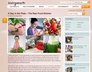 LovingEarthMyDayOnAPlate