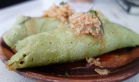 Pandan Pancakes