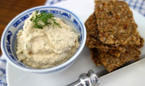 Sesame Seed Slice Sprouted Hummus